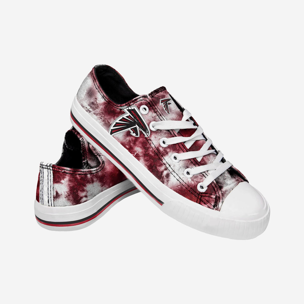 FOCO Atlanta Falcons Low Top Tie-Dye Canvas Shoe S 3