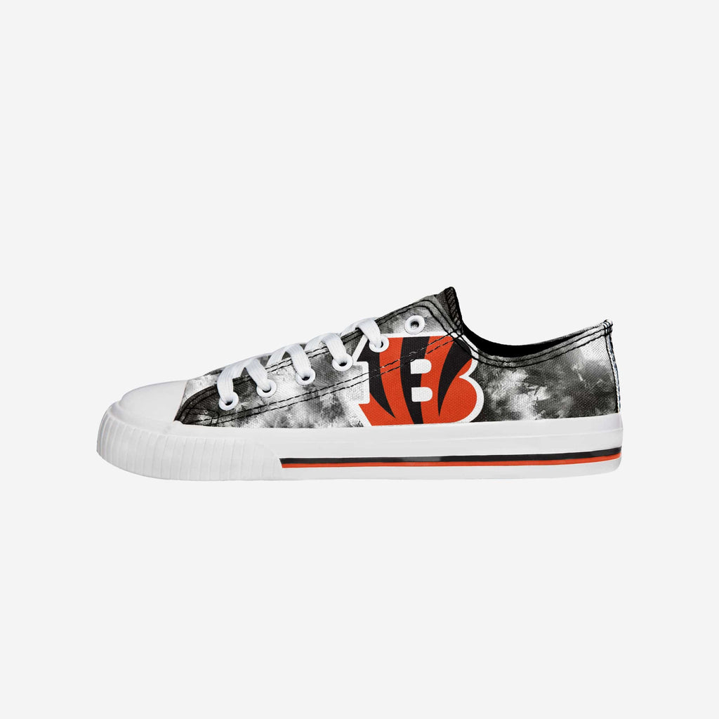 FOCO Cincinnati Bengals Low Top Canvas Shoe Tie-Dye M 2