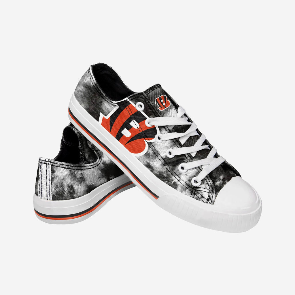 FOCO Cincinnati Bengals Low Top Canvas Shoe Tie-Dye M 3
