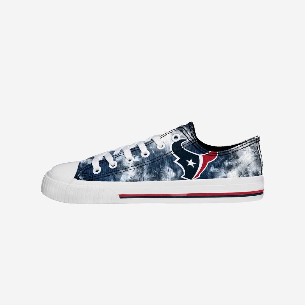 FOCO Houston Texans Low Top Tie-Dye Canvas Shoe 2XL 2