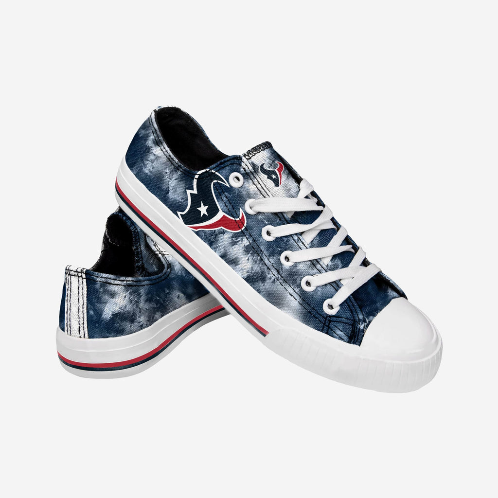 FOCO Houston Texans Low Top Tie-Dye Canvas Shoe 2XL 3