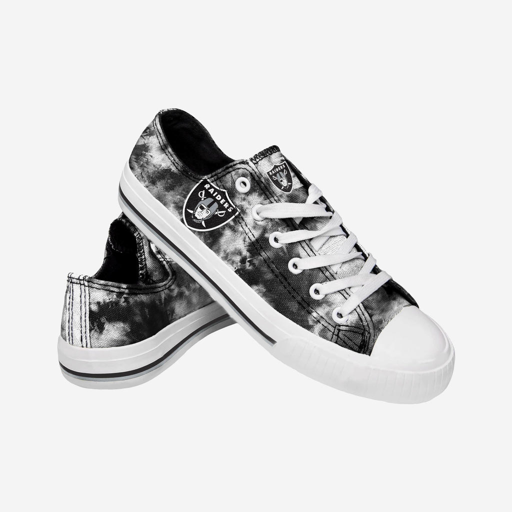 thumbnail image 2 of Oakland Raiders Shoes Style #1 Logo Low Top Sport Sneakers -Jack Sport Shop 2 of 13