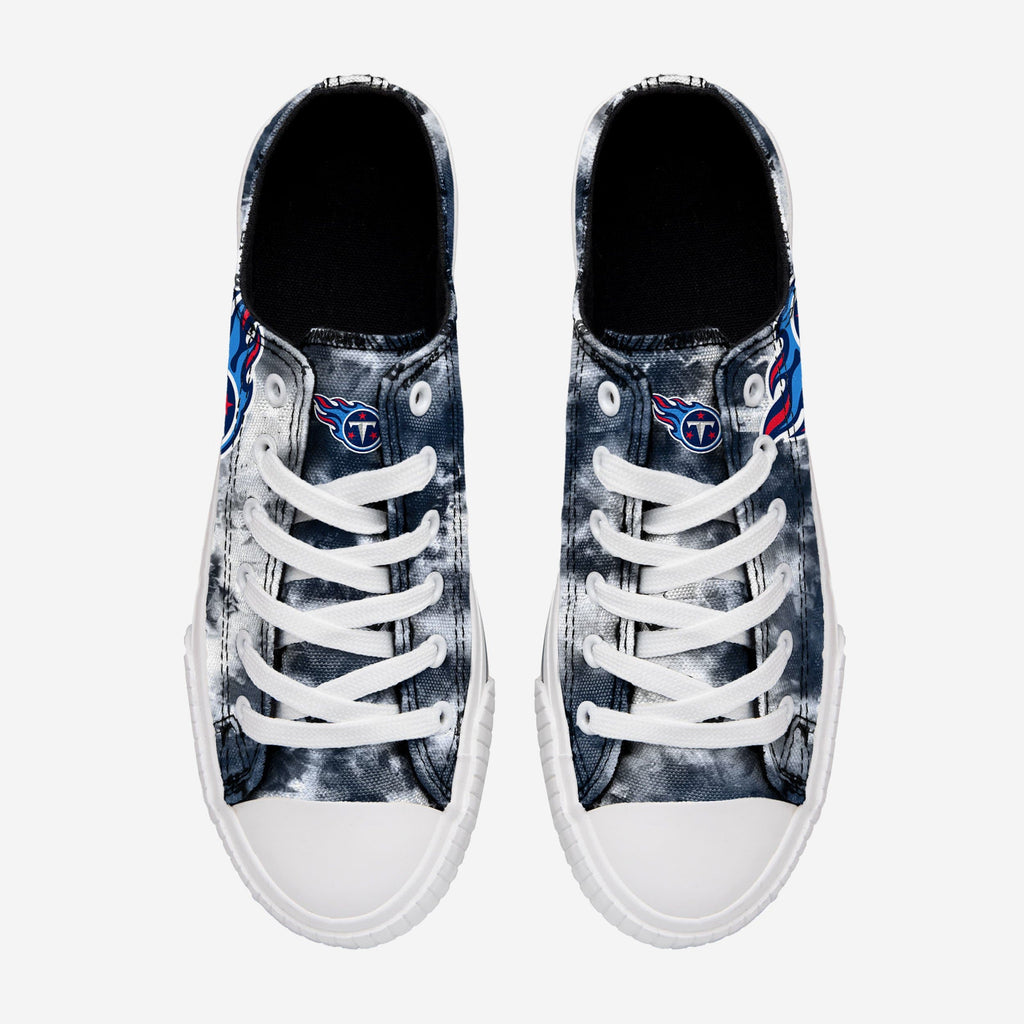 FOCO Tennessee Titans Low Top Canvas Shoe Tie-Dye Women US Size L 4