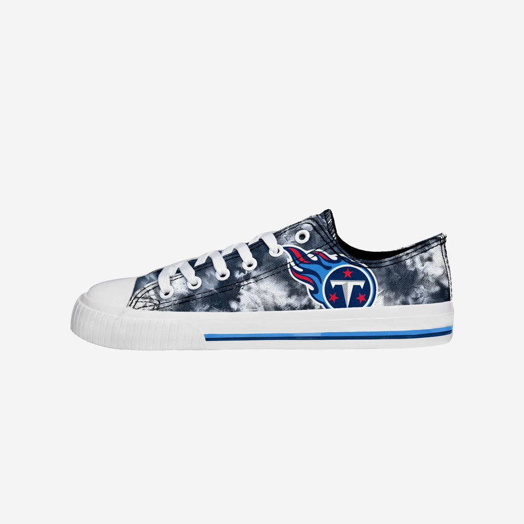 FOCO Tennessee Titans Low Top Canvas Shoe Tie-Dye Women US Size L 2