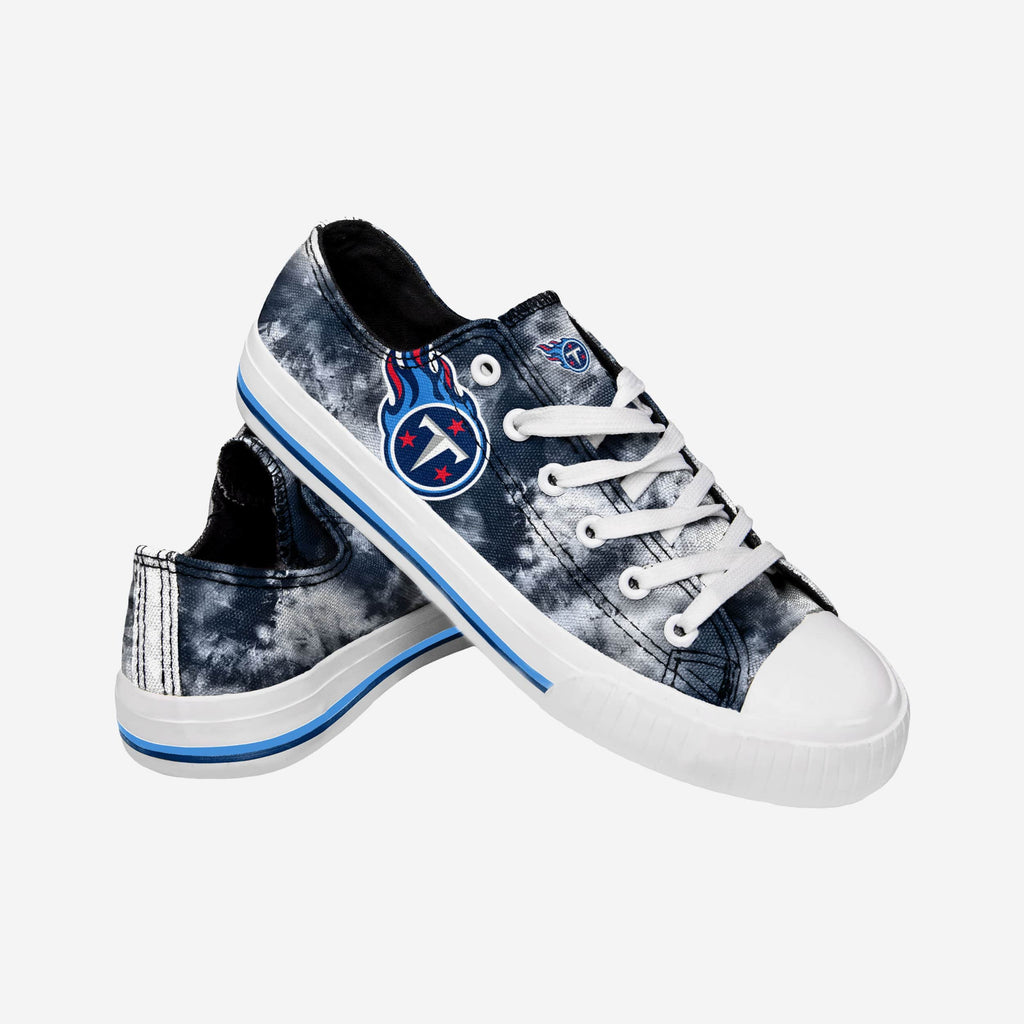 FOCO Tennessee Titans Low Top Canvas Shoe Tie-Dye Women US Size L 3