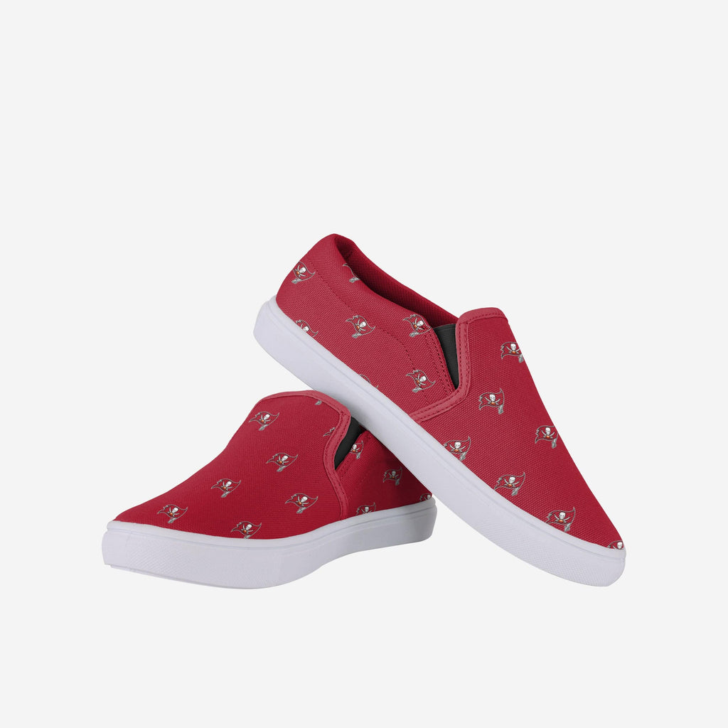 FOCO Repeat Logo Slip On Canvas Shoe Women M 4