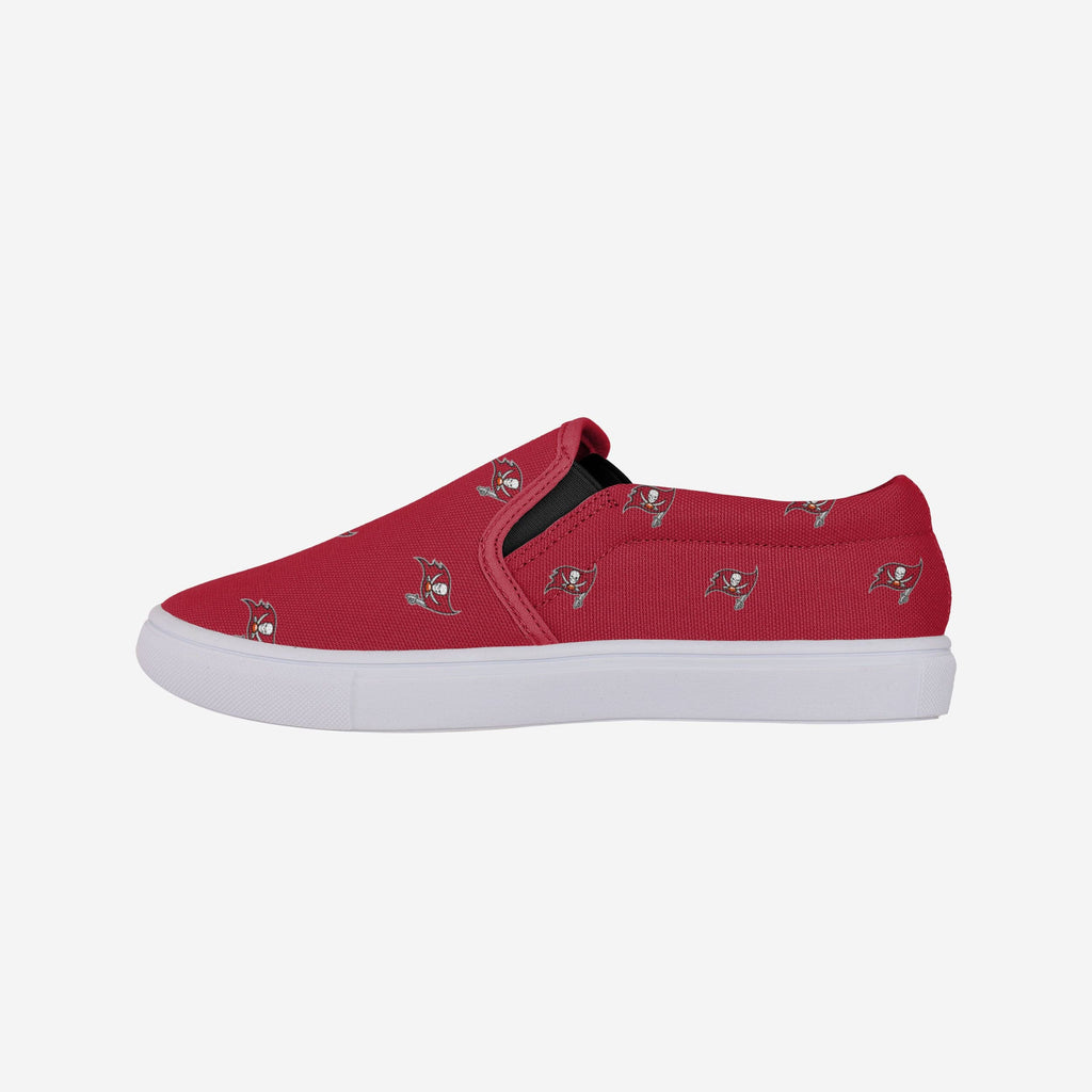 FOCO Repeat Logo Slip On Canvas Shoe Women M 2