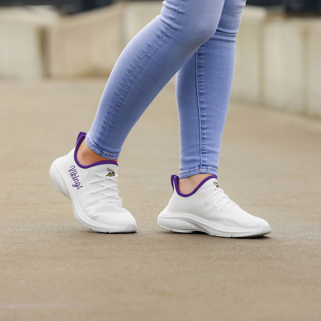 FOCO Minnesota Vikings Midsole Sneaker White 8 4