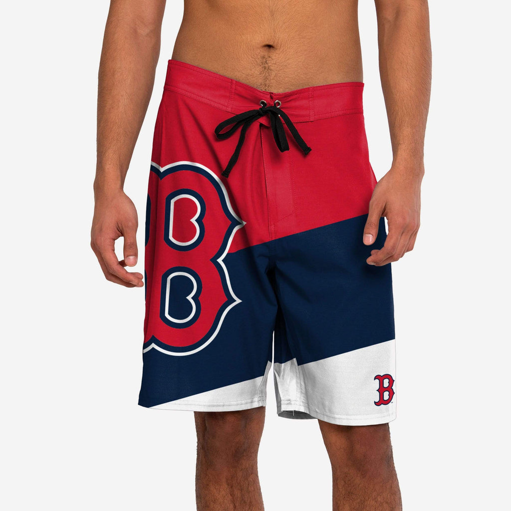 FOCO Boston Red Sox Color Dive Boardshorts Blue M 2