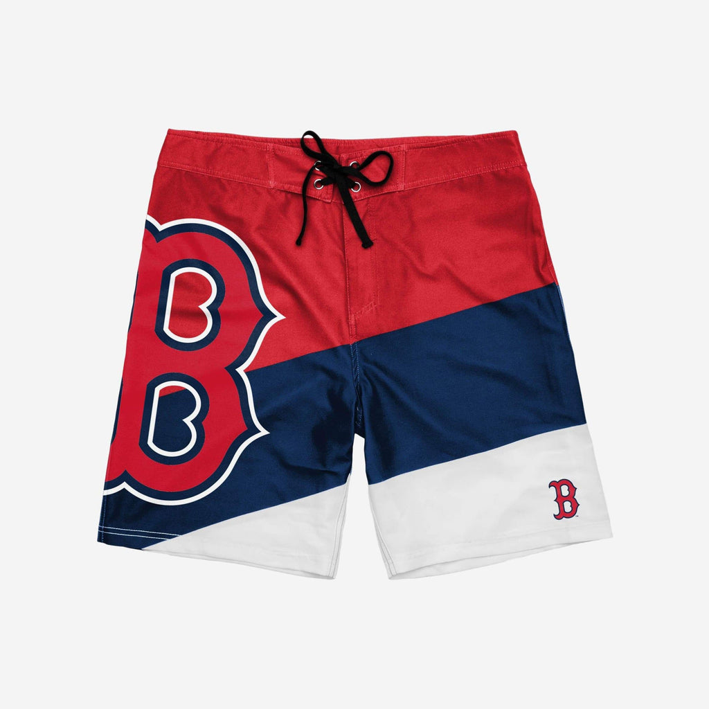 FOCO Boston Red Sox Color Dive Boardshorts Blue M 3