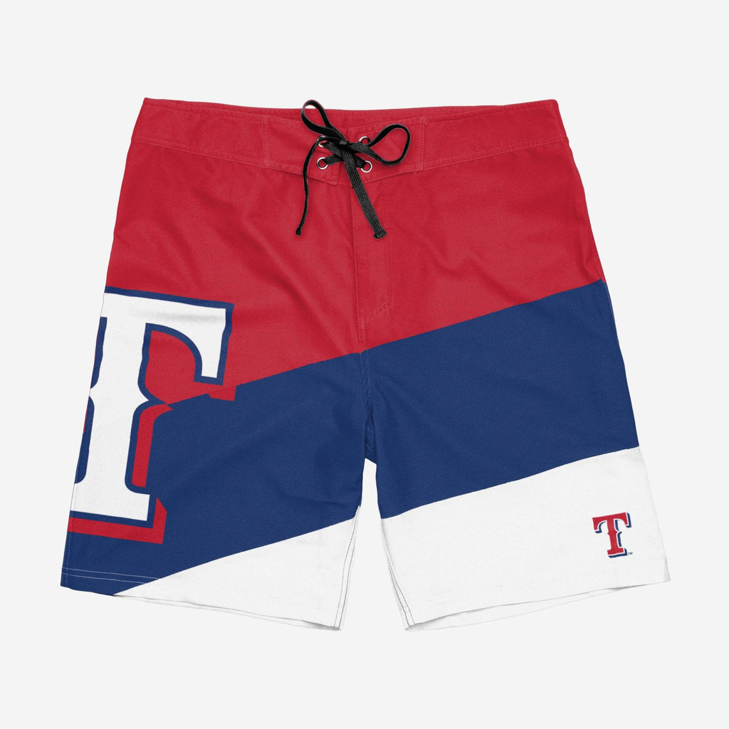 FOCO Texas Rangers Color Dive Boardshorts Blue 2XL 3