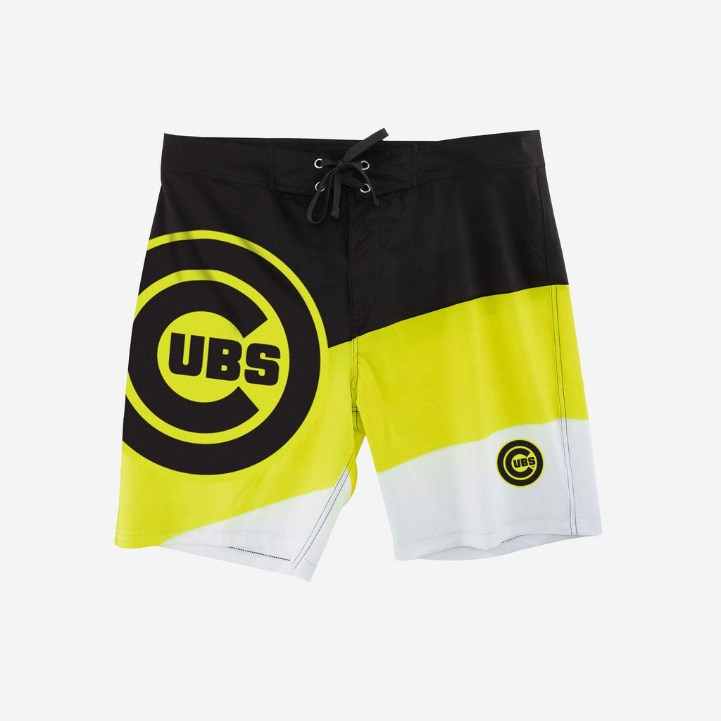 FOCO Chicago Cubs Highlights Boardshorts Black XL 4