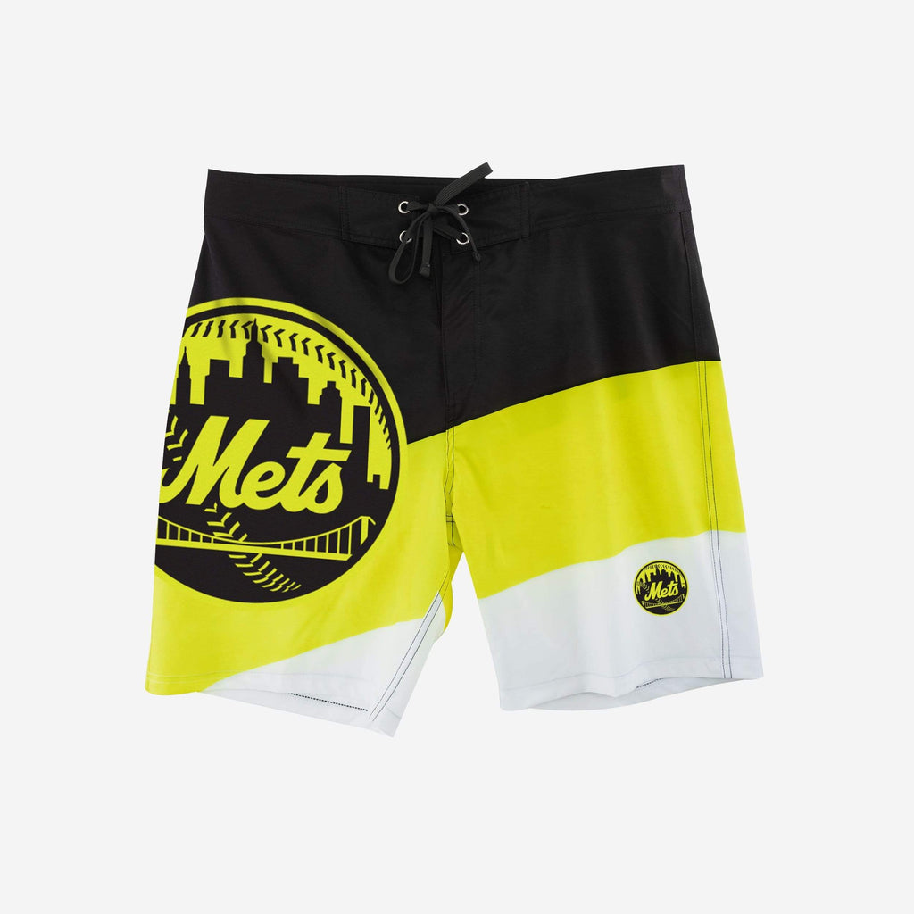 FOCO New York Mets Highlights Boardshorts Black M 4