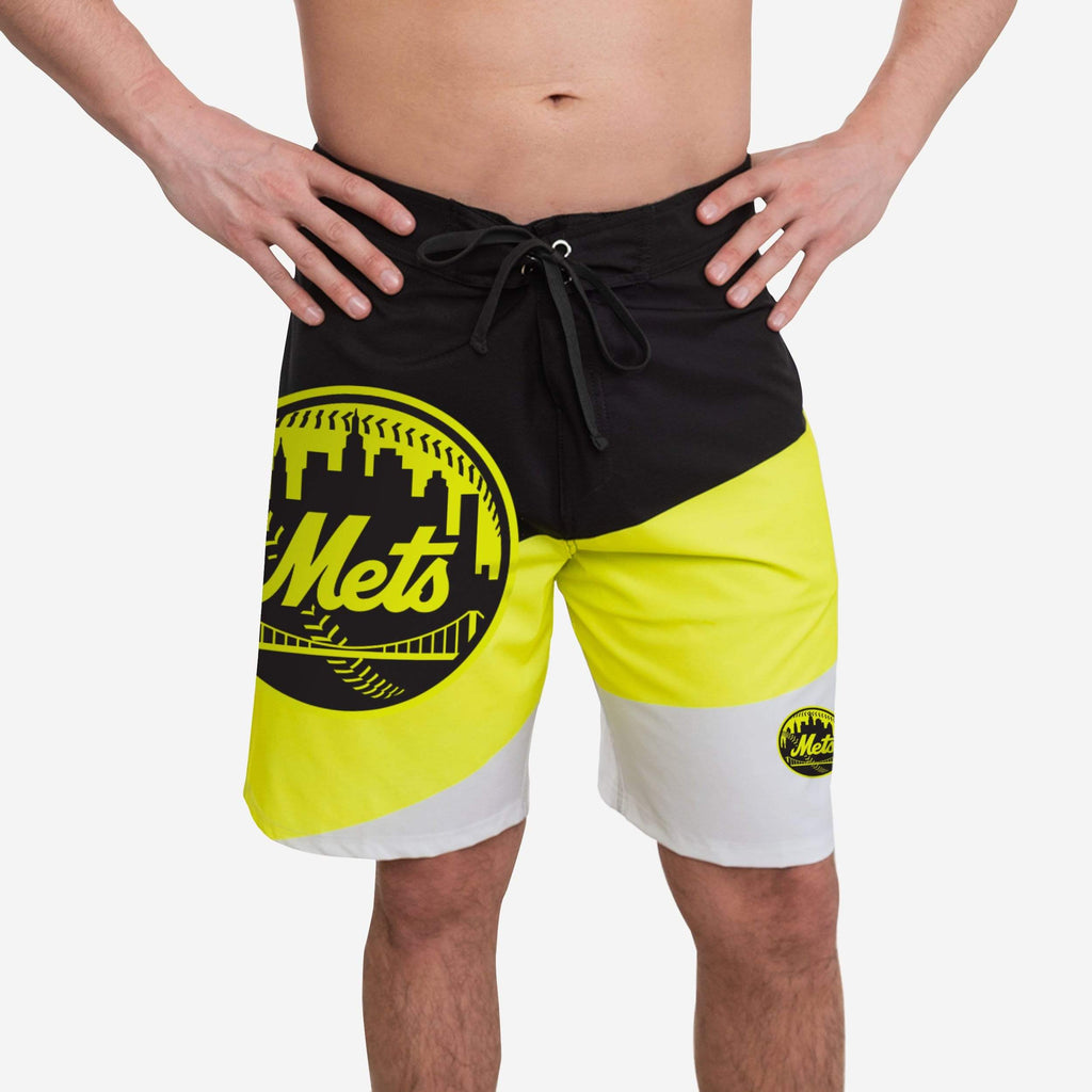 FOCO New York Mets Highlights Boardshorts Black M 2