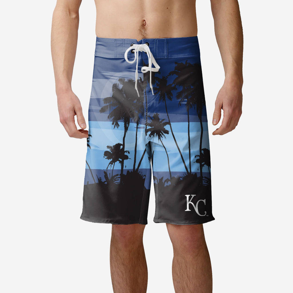 FOCO Kansas City Royals Boardshorts Blue L 2