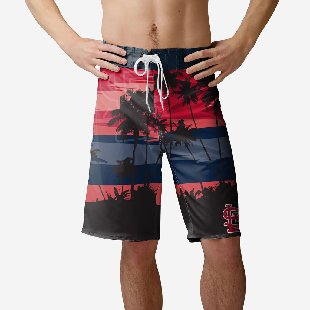 FOCO St Louis Cardinals Boardshorts Blue L 2