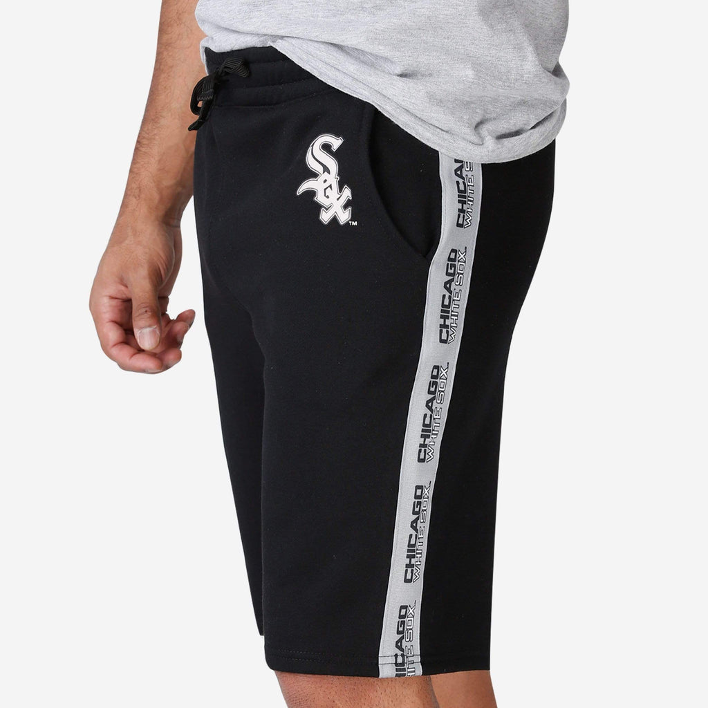 FOCO Chicago White Sox Fleece Shorts Black M 4