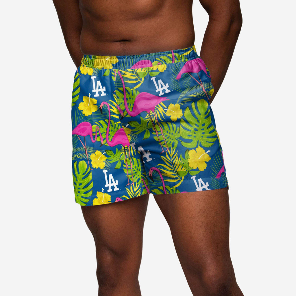 FOCO Los Angeles Dodgers Highlights Swimming Trunks Multicolor S 2