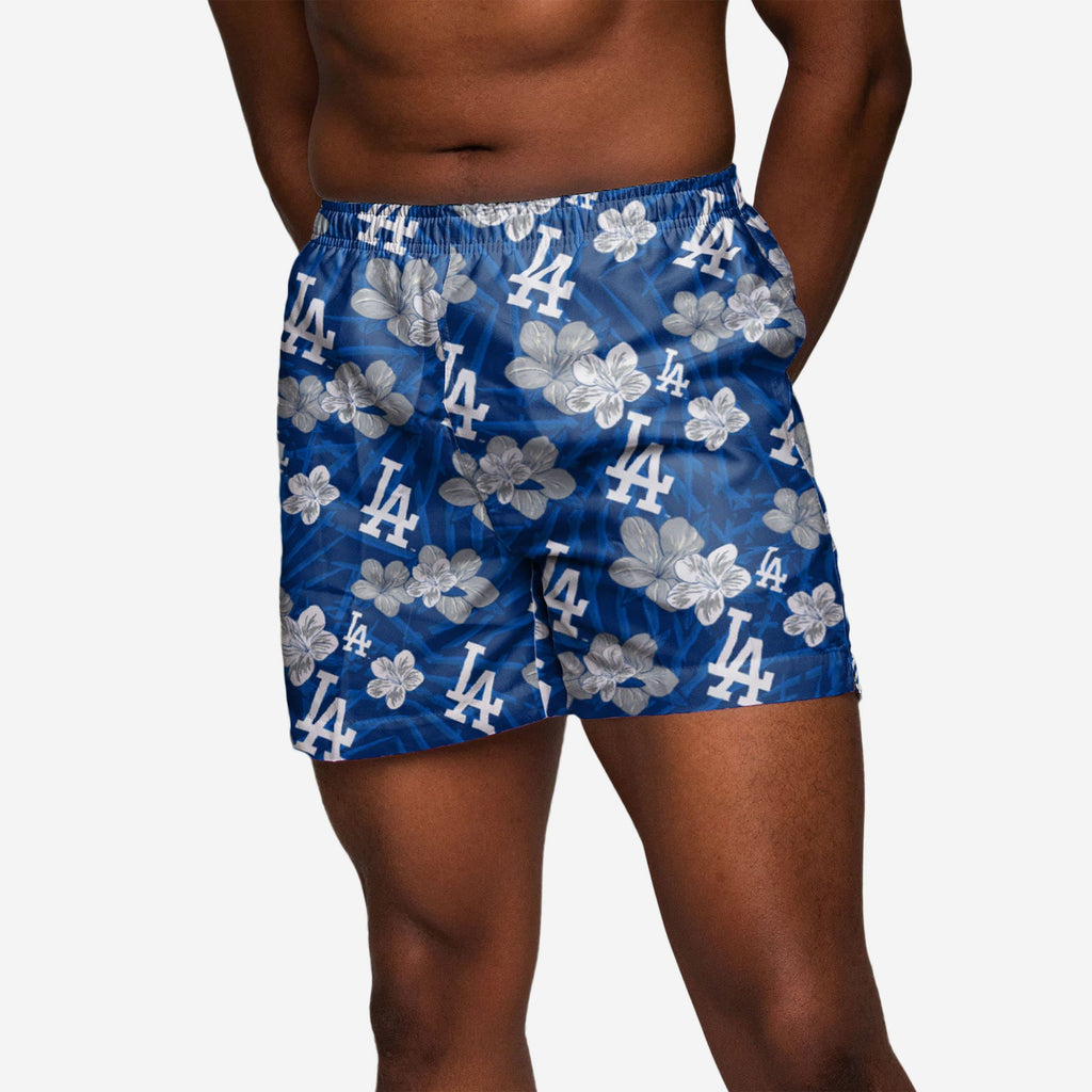 FOCO Los Angeles Dodgers Hibiskus Badehose 2