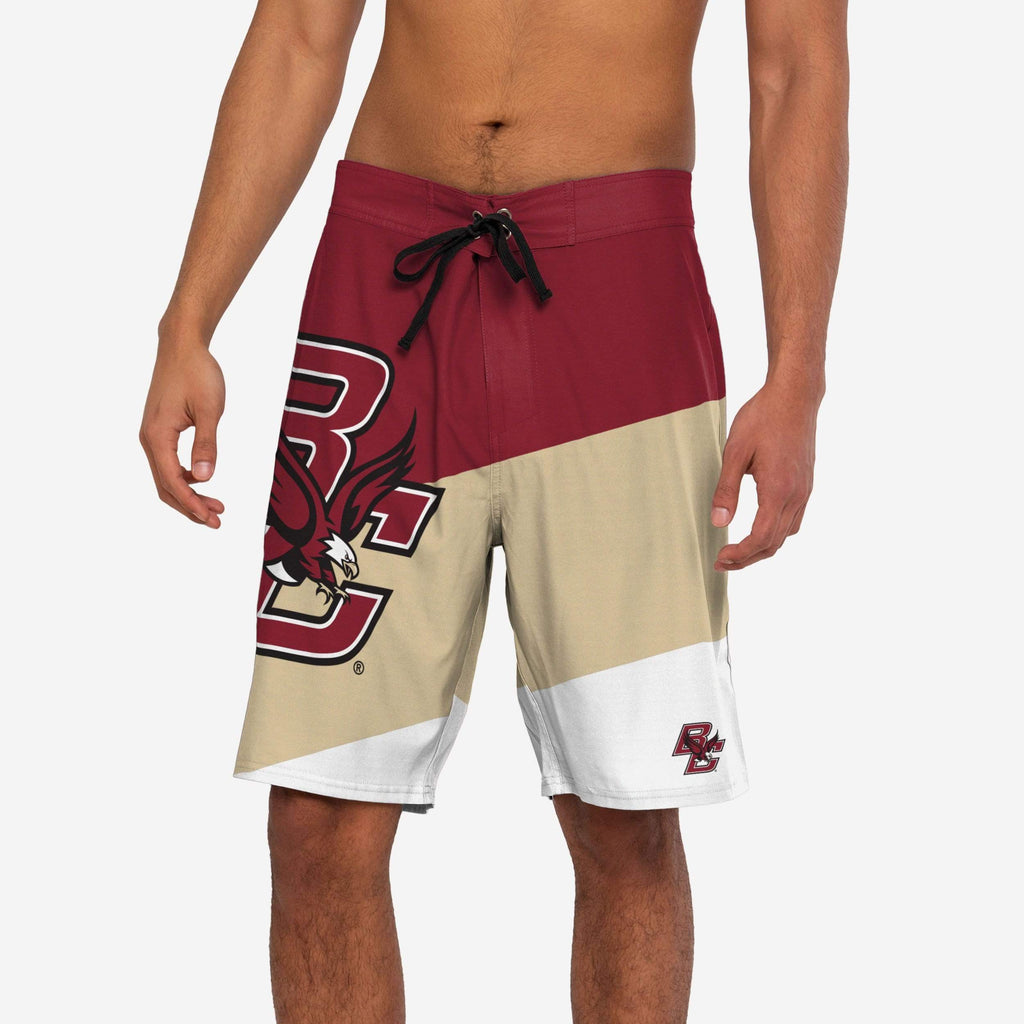 FOCO Boston College Eagles Color Dive Boardshorts Green/L 2