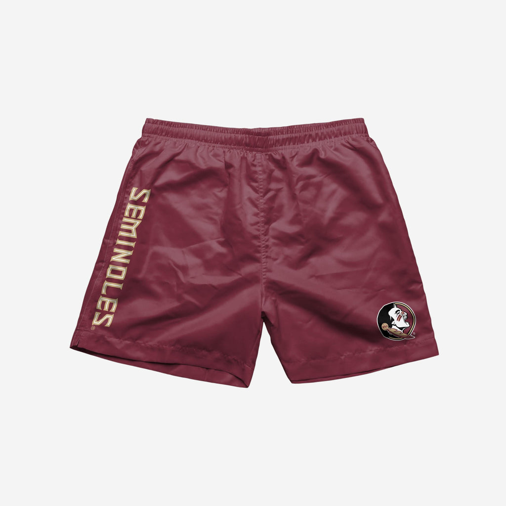 FOCO Florida State Seminoles Solid Wordmark Swimming Trunks XL 4