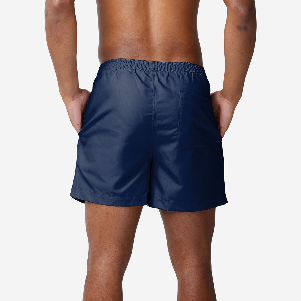 FOCO Penn State Nittany Lions Solid Wordmark Swimming Trunks Blue/L 3