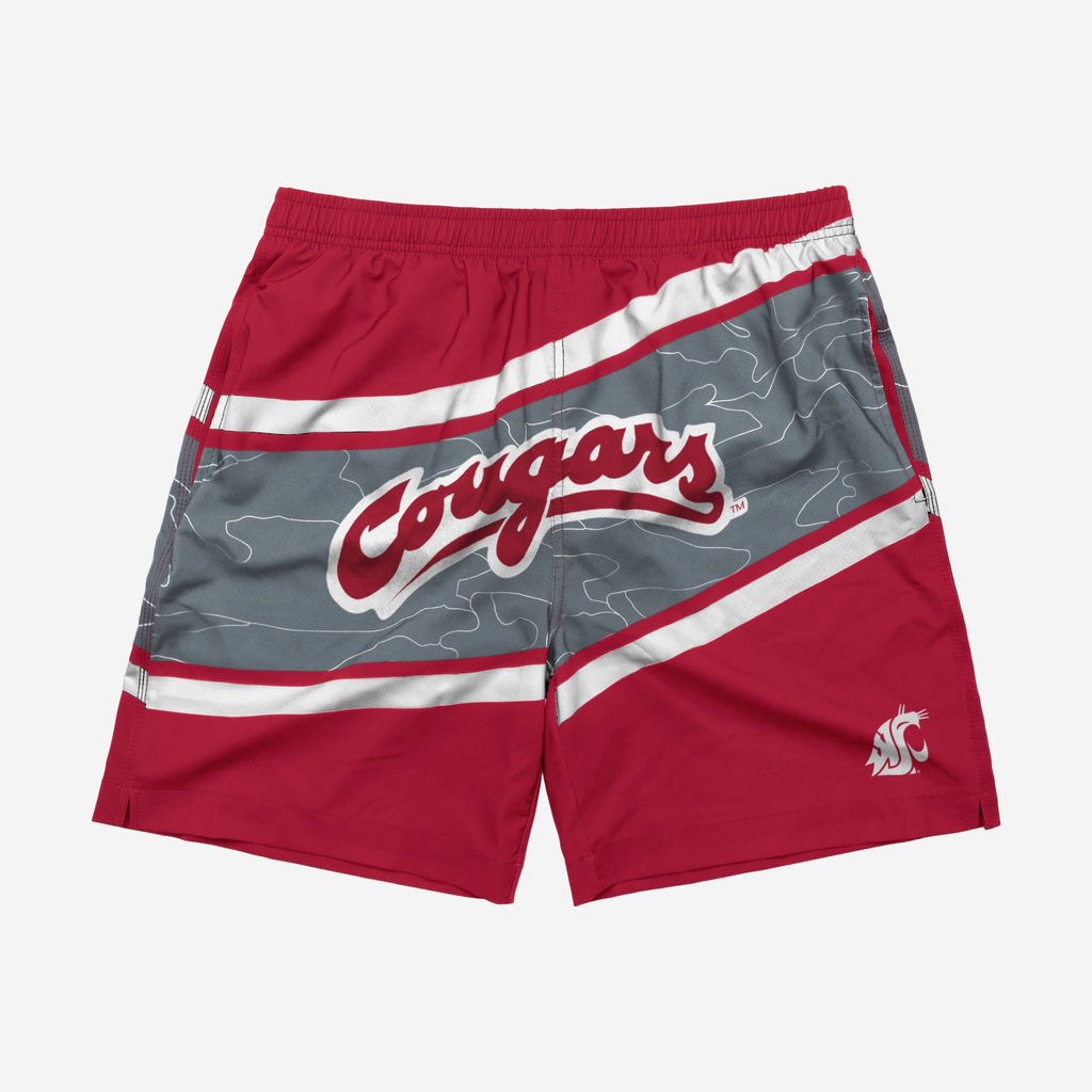 FOCO Washington State Cougars Big Wordmark Swimming Trunks Multi M 4