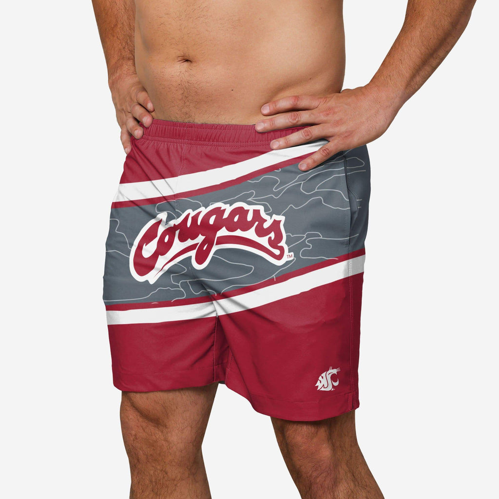 FOCO Washington State Cougars Big Wordmark Swimming Trunks Multi M 2