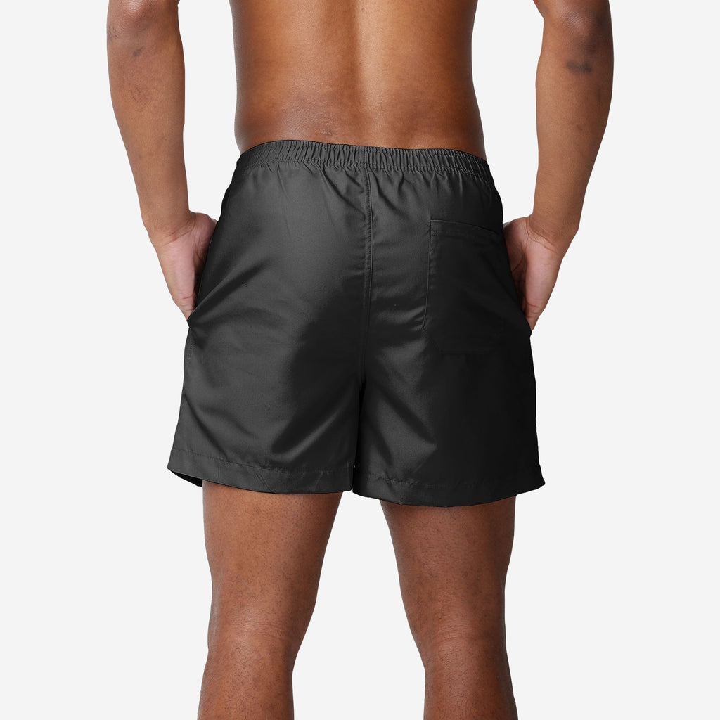 FOCO New Orleans Saints Solid Wordmark Swimming Trunks Black 2XL 3