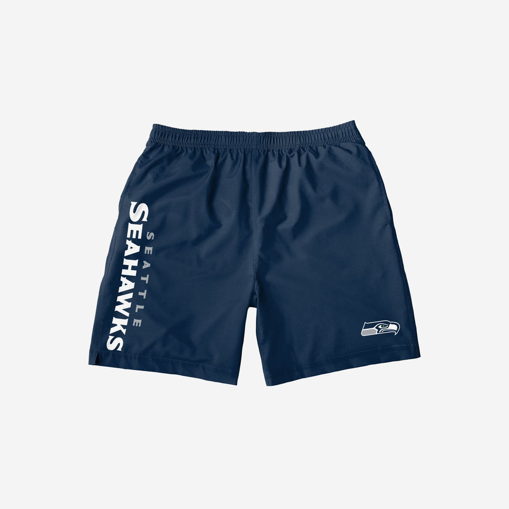 FOCO Seattle Seahawks Solid Wordmark Traditional Badehose - XL - Herren 4