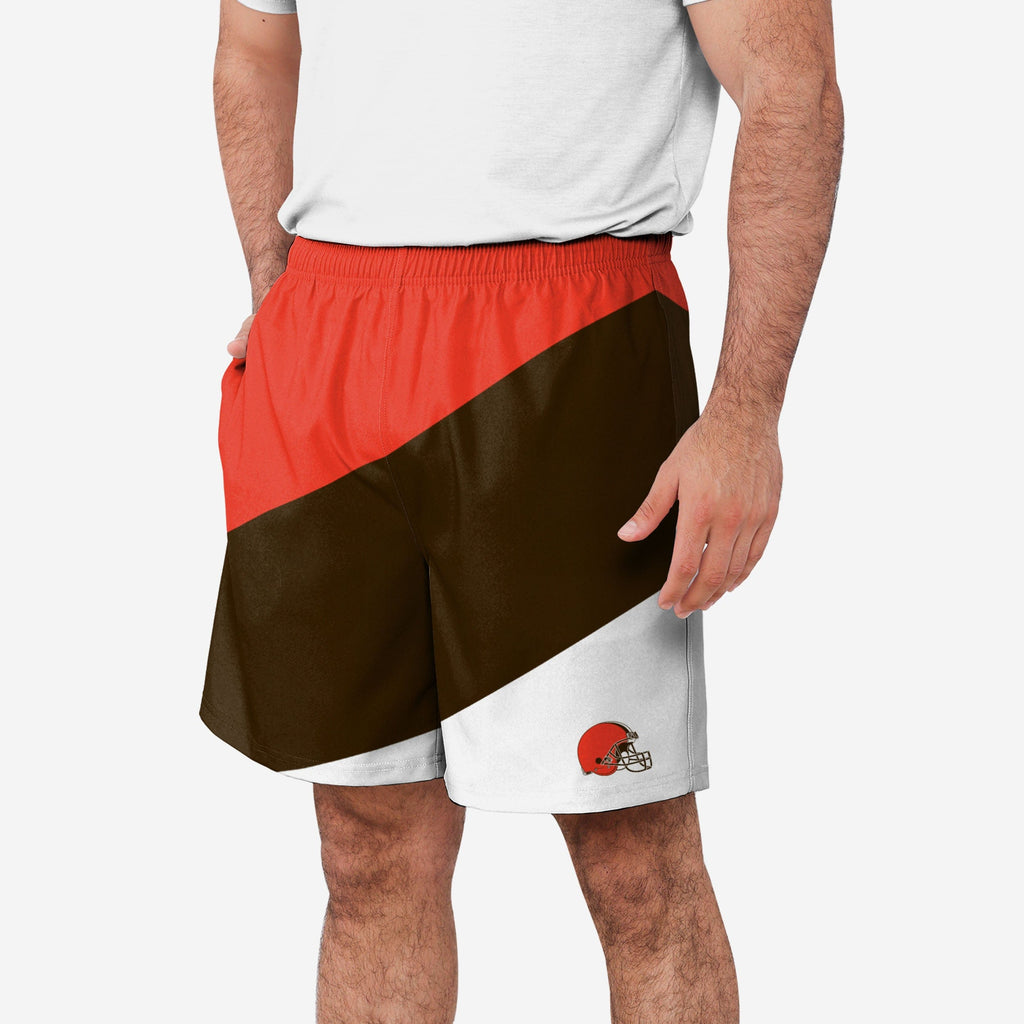 FOCO Double Down Liner Training Shorts Brown XL 2