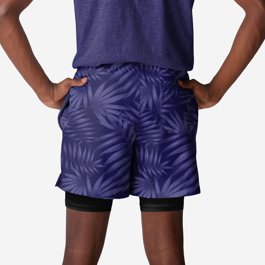 FOCO Baltimore Ravens Floral Black Liner Shorts - 2XL - Herren 3