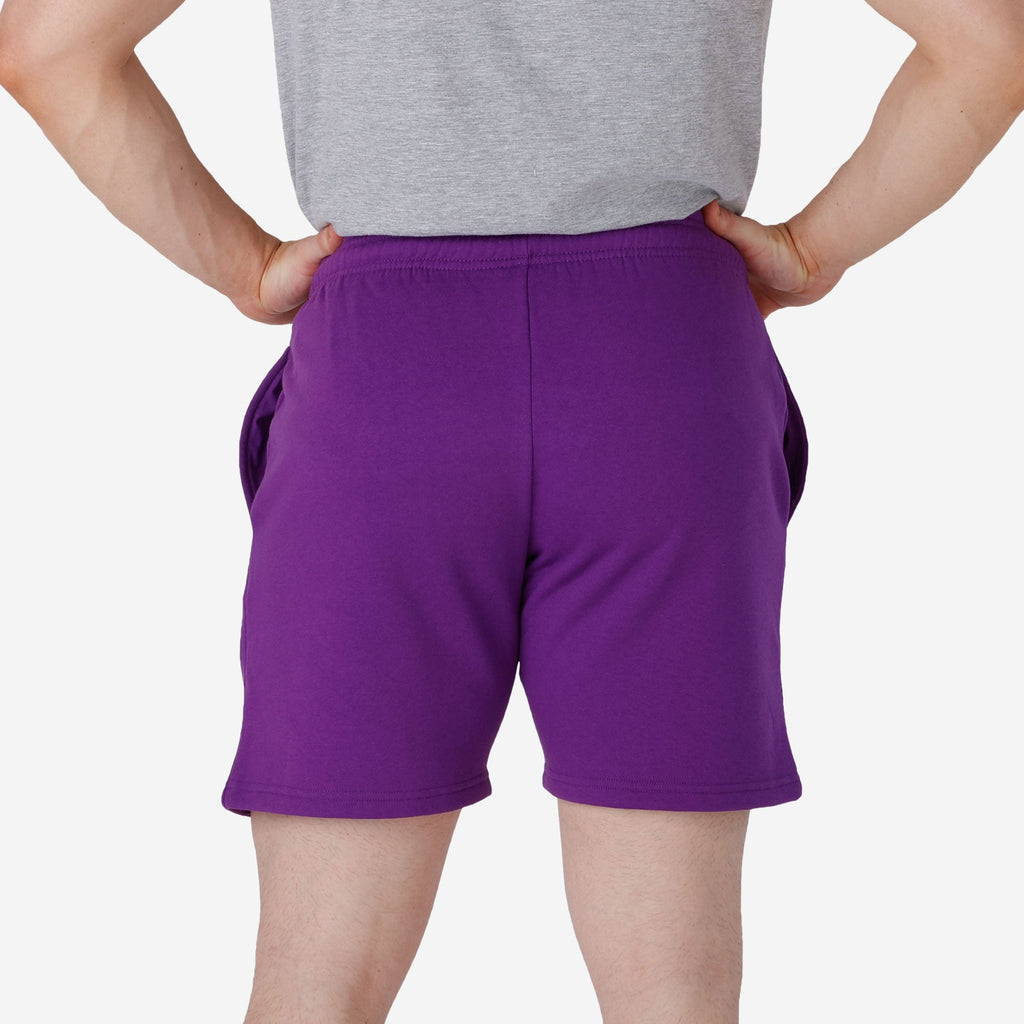 FOCO Minnesota Vikings Solid Fleece Shorts Men Large 3