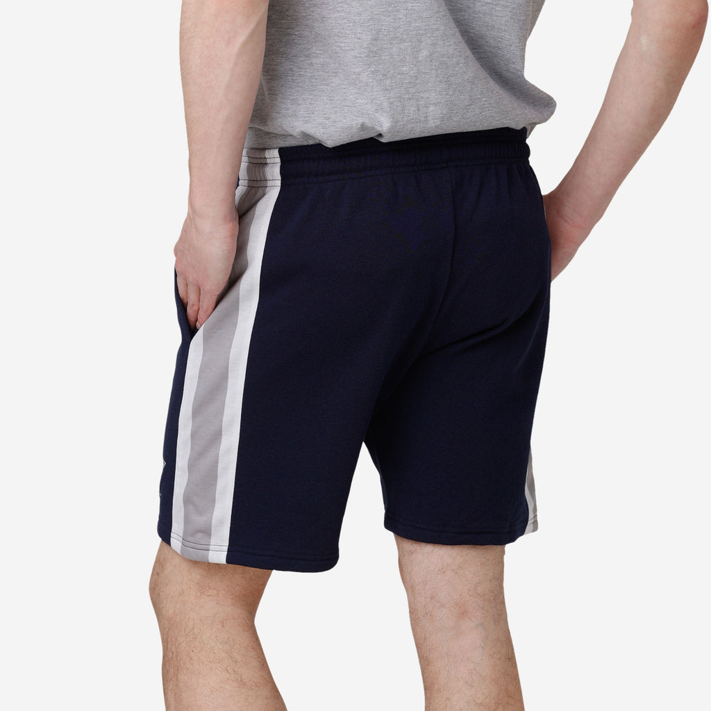 FOCO Side Stripe Fleece Shorts Navy M 3