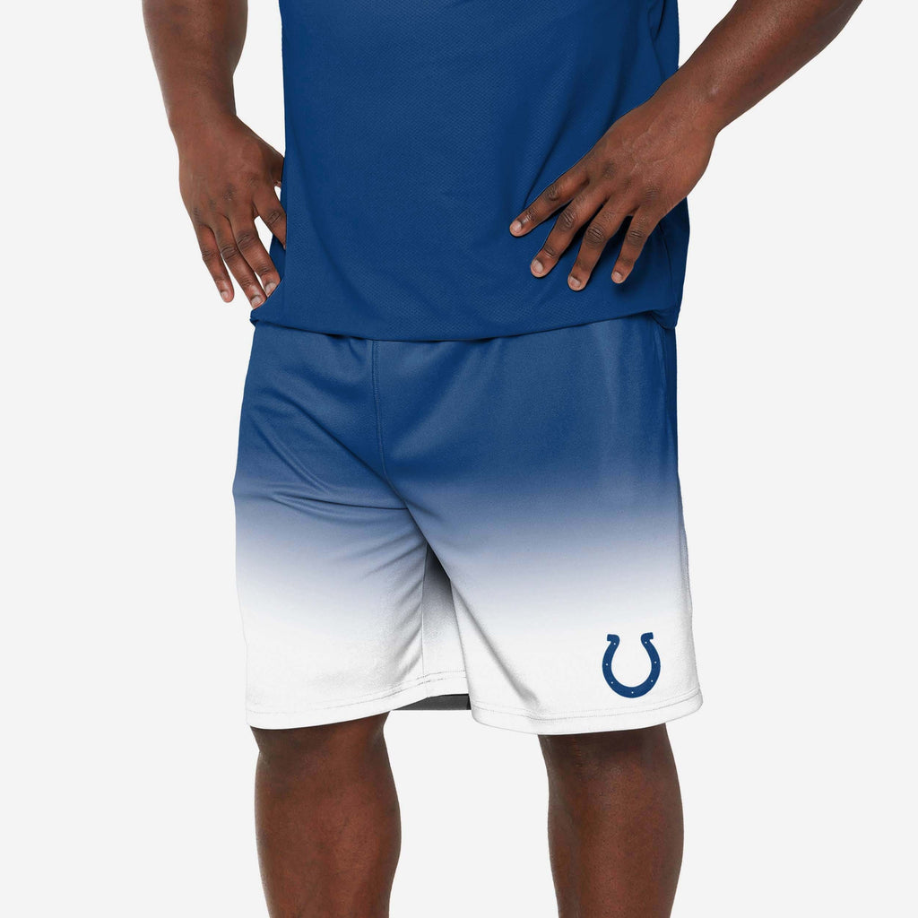 FOCO Indianapolis Colts Game Ready Gradient Training Shorts Blue S 2