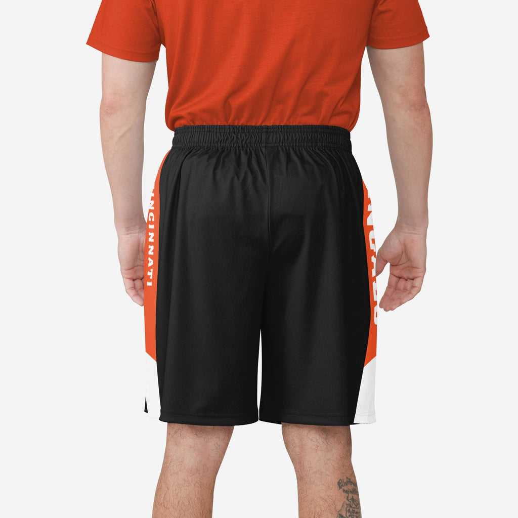 Cincinnati Bengals Side Stripe Training Shorts FOCO