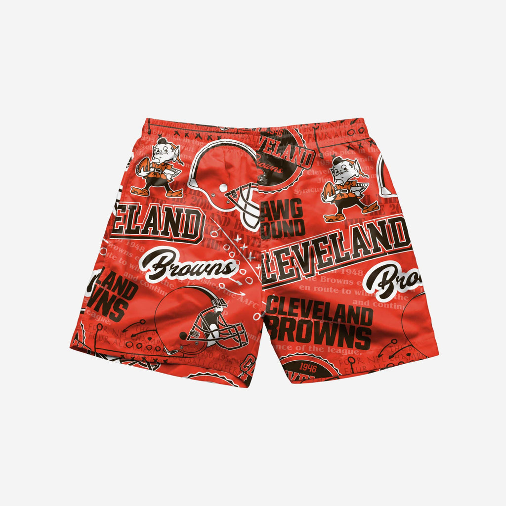 FOCO Logo Rush Swimming Trunks Green Men L 4