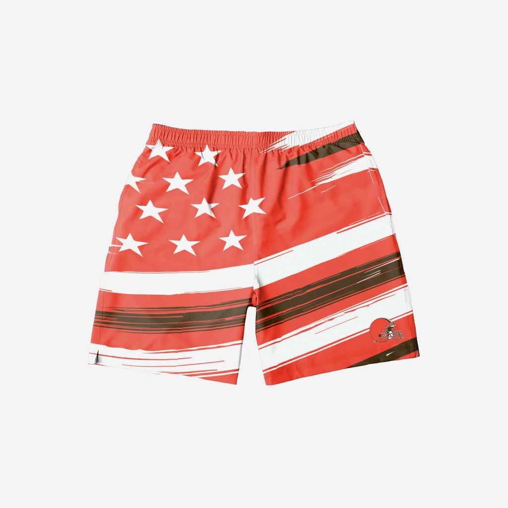 Cleveland Browns Americana Swimming Trunks FOCO