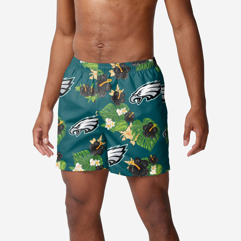 FOCO Villanova Wildcats Floral Swimming Trunks, Mens Size: 3XL