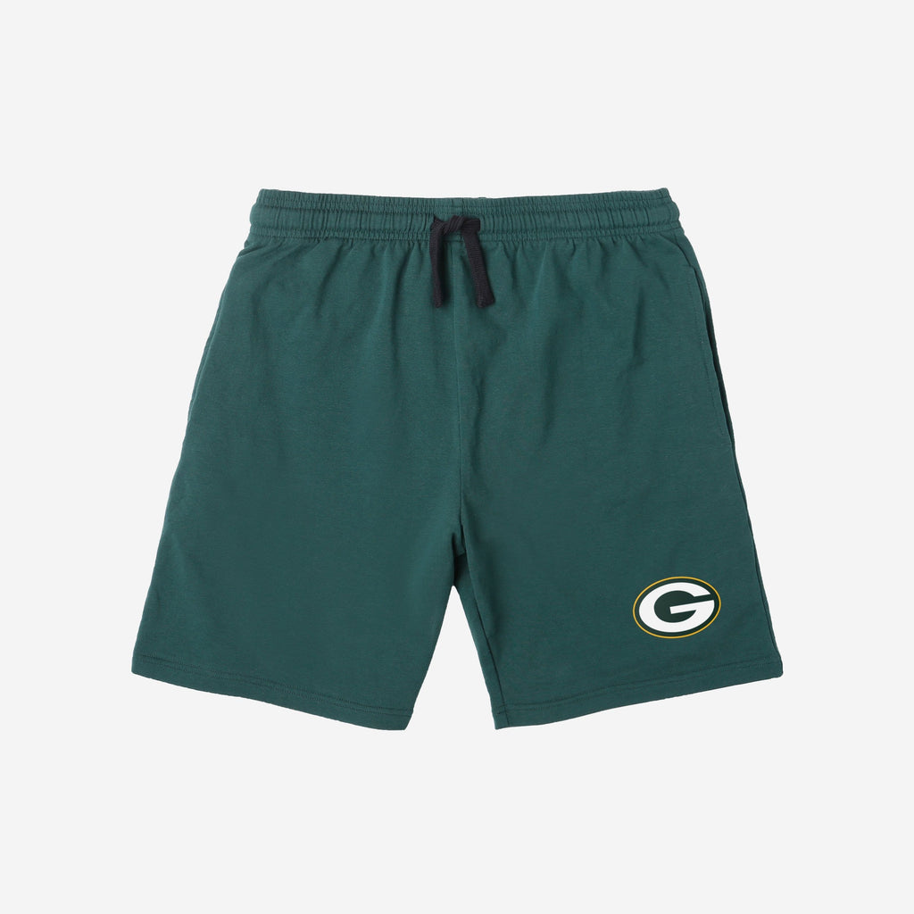 FOCO Green Bay Packers Woven Shorts Green S 4