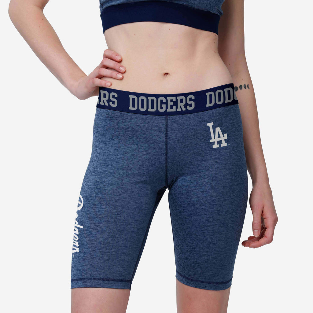 Los Angeles Dodgers Womens Team Color Static Bike Shorts FOCO S - FOCO.com