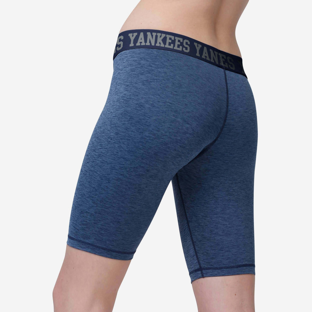 FOCO New York Yankees Static Bike Shorts Blue XL 4