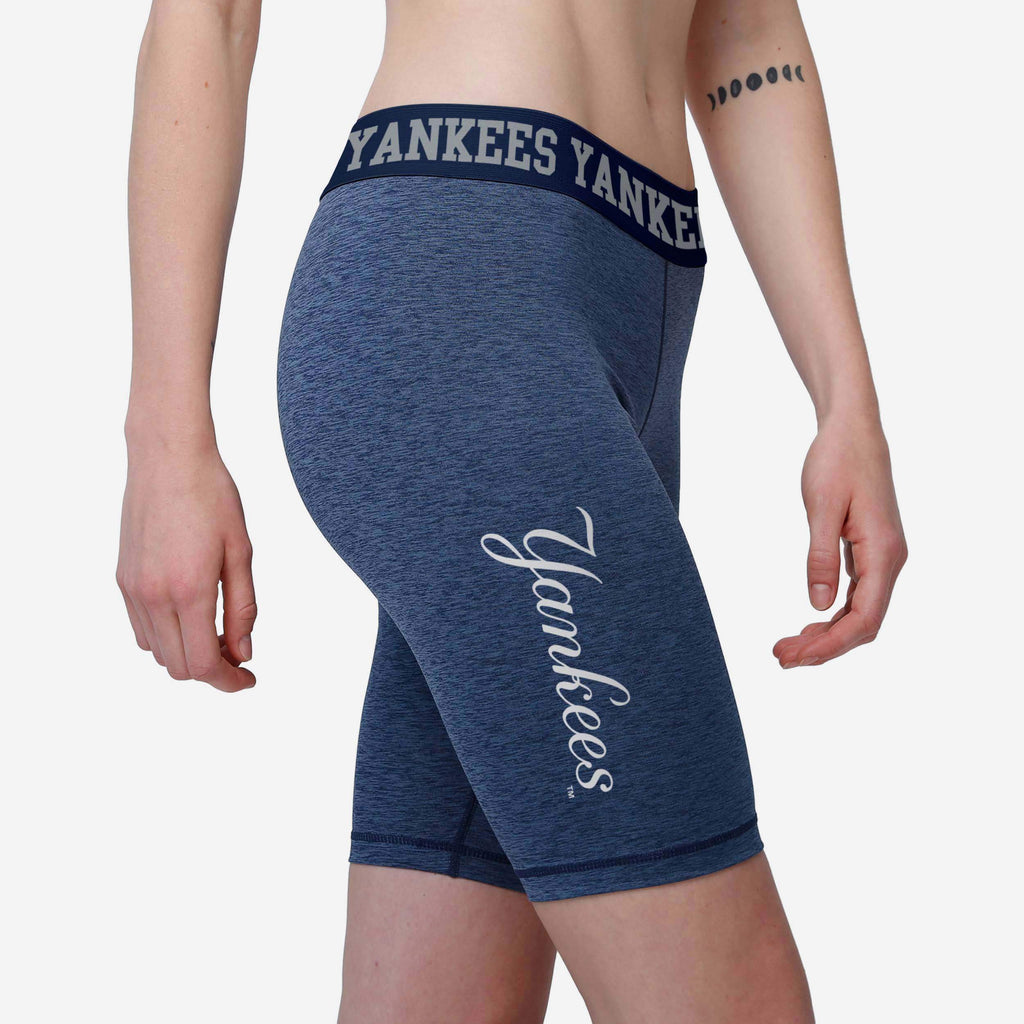 FOCO New York Yankees Static Bike Shorts Blue XL 3