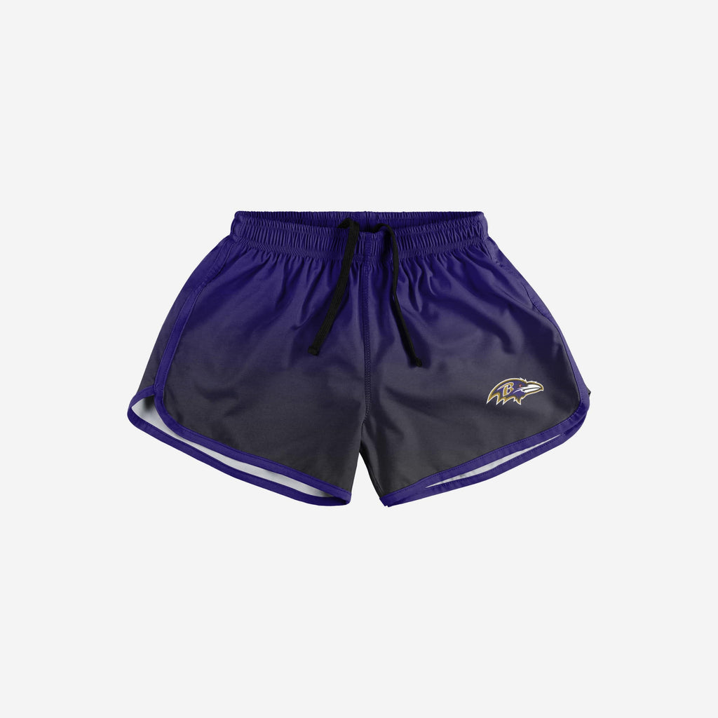 FOCO Baltimore Ravens Gradient Running Shorts Black/L 4