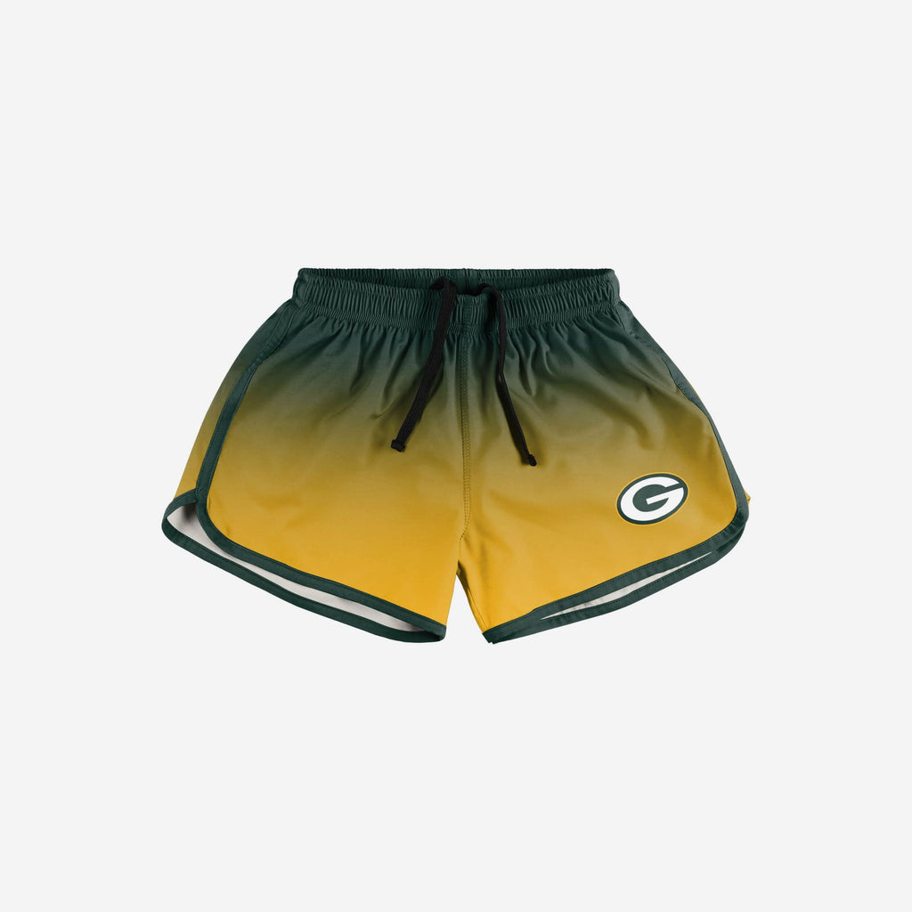 FOCO Green Bay Packers Gradient Running Shorts 2XL 4