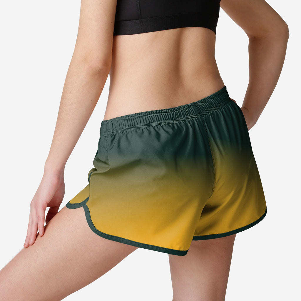 FOCO Green Bay Packers Gradient Running Shorts 2XL 3