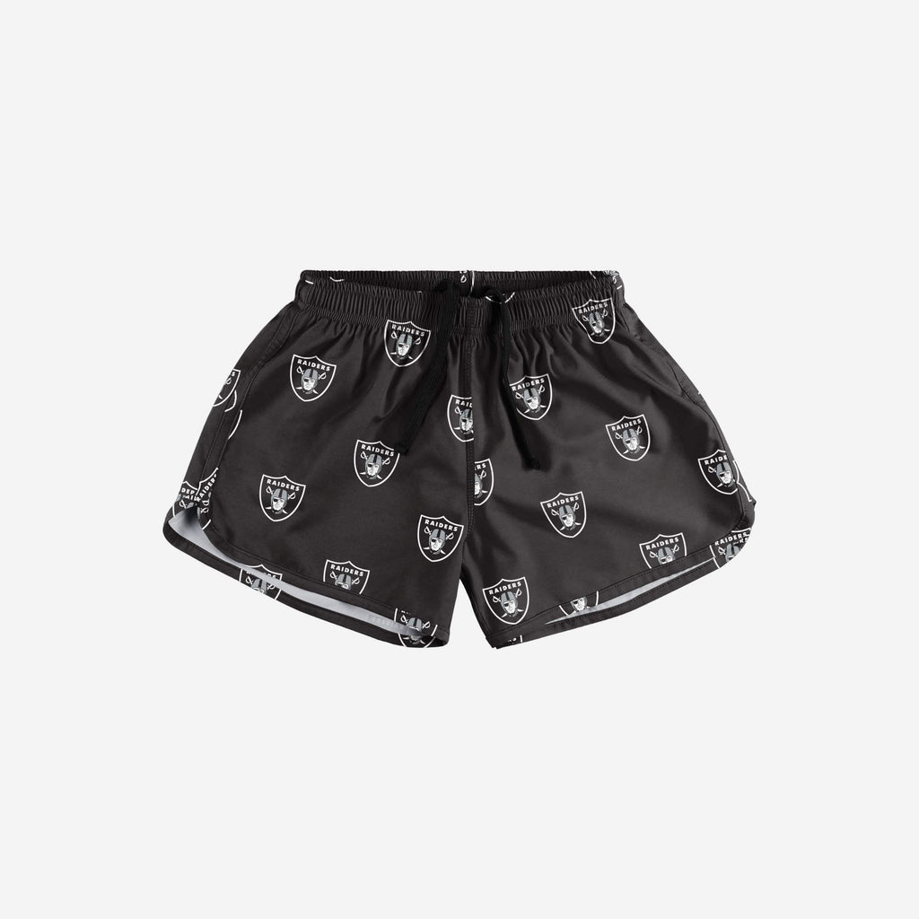 FOCO Las Vegas Raiders Mini Print Running Shorts Black L 4