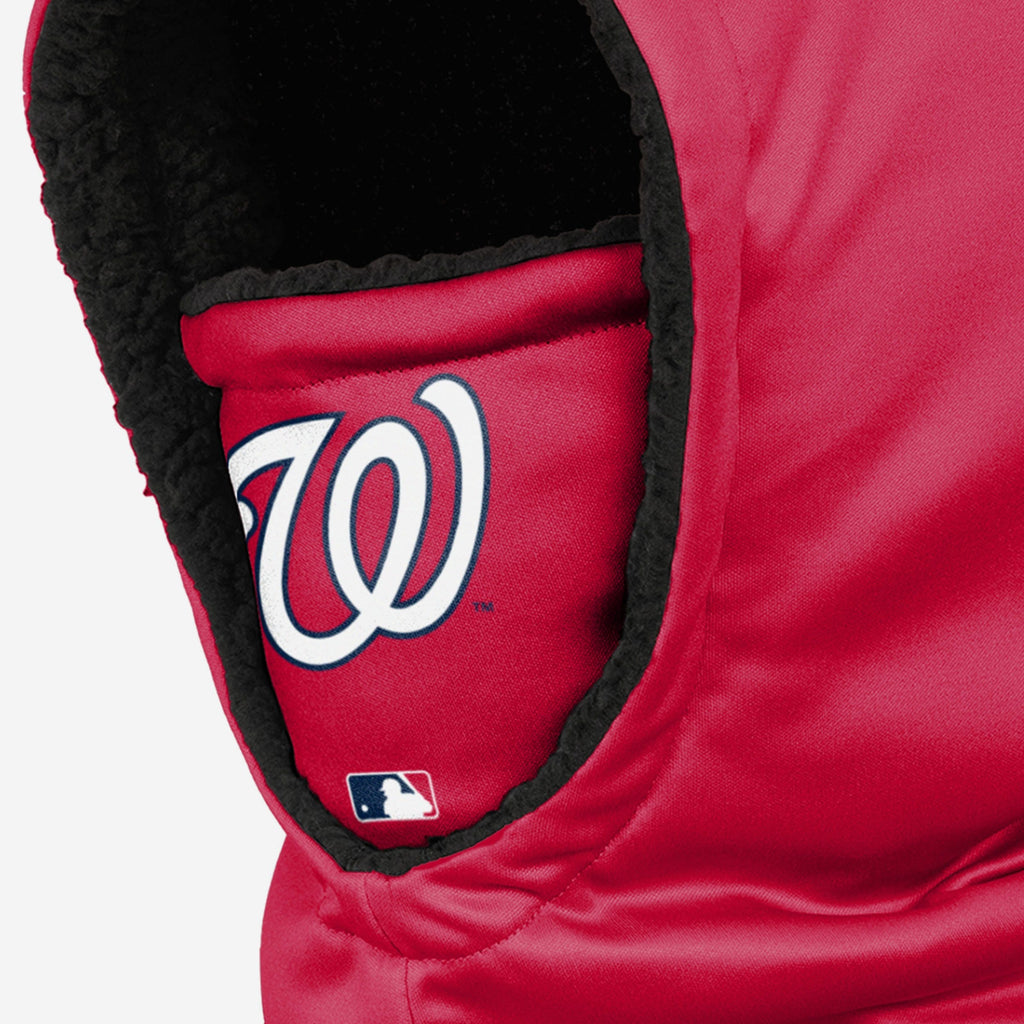 FOCO Washington Nationals Hooded Gaiter Red Unisex 4