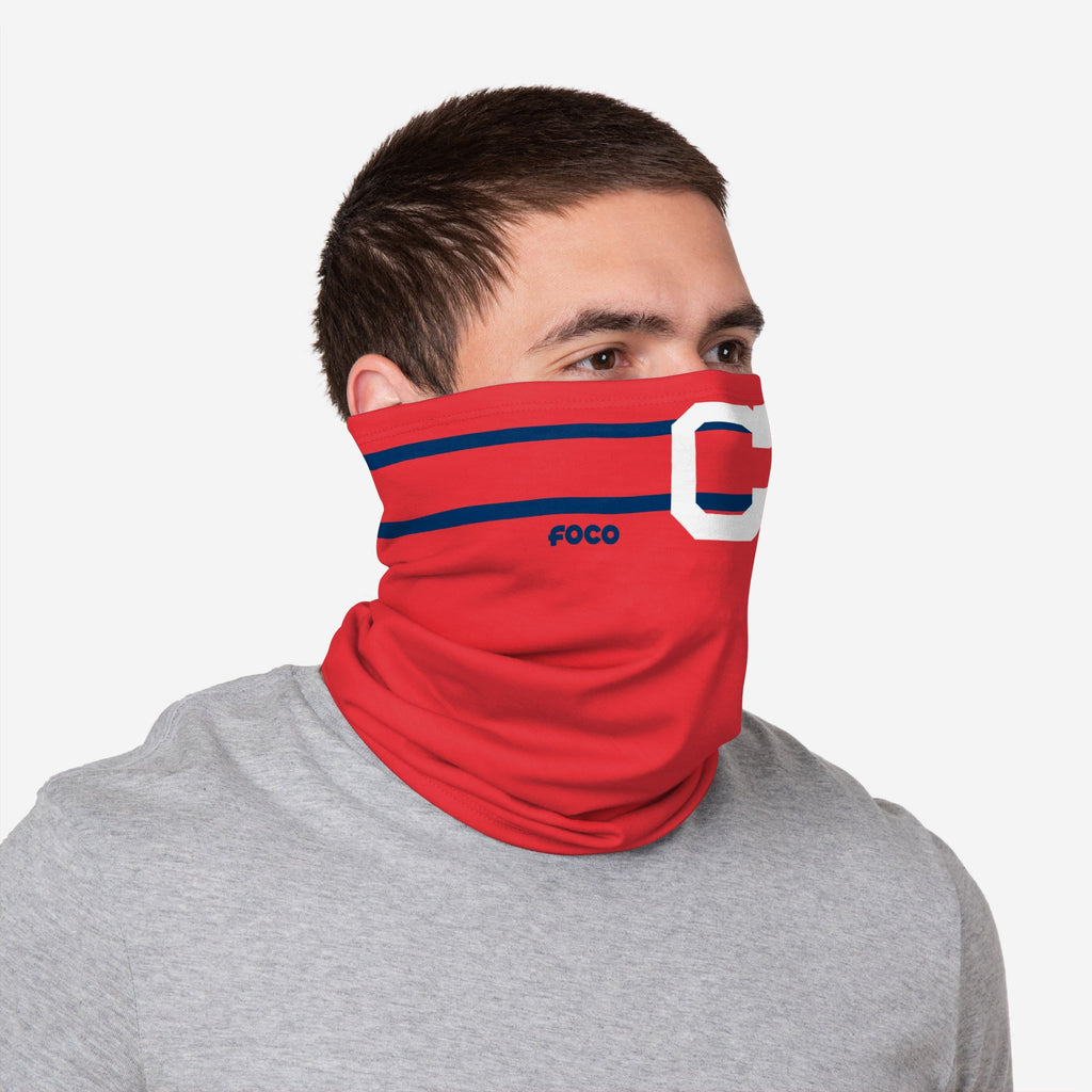FOCO Cleveland Guardians Gestickte 2er Pack Schlauchschal - Unisex 4