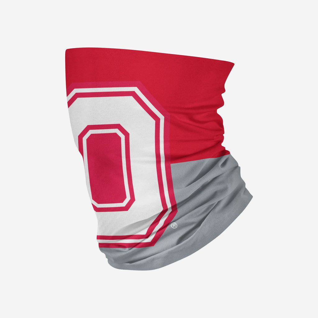 Ohio State Buckeyes Big Logo Gaiter Scarf FOCO